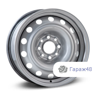 Trebl X40037 R14 / 5.5J PCD 4x100 ET 45 ЦО 60.1 Штампованные Серебристый