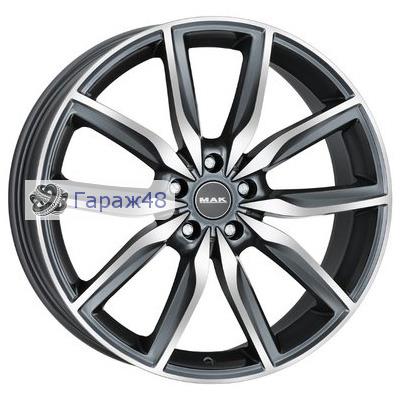 MAK Allianz R19 / 9.5J PCD 5x112 ET 39 ЦО 66.6 Литые Темно серебристый с зеркальной лицевой стороной